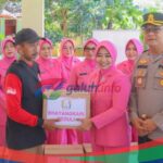 Kapolres Ciamis Meninjau Lokasi Puting Beliung Bantardawa