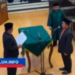 DPRD Ciamis Kukuhkan Ibnu Abdillah sebagai Anggota PAW pks