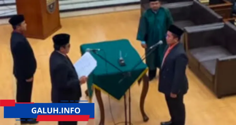DPRD Ciamis Kukuhkan Ibnu Abdillah sebagai Anggota PAW pks
