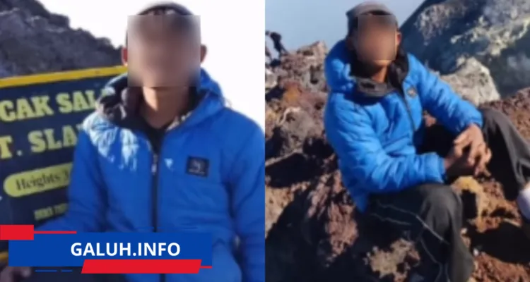 Remaja jatuh ke kawah Gunung Slamet