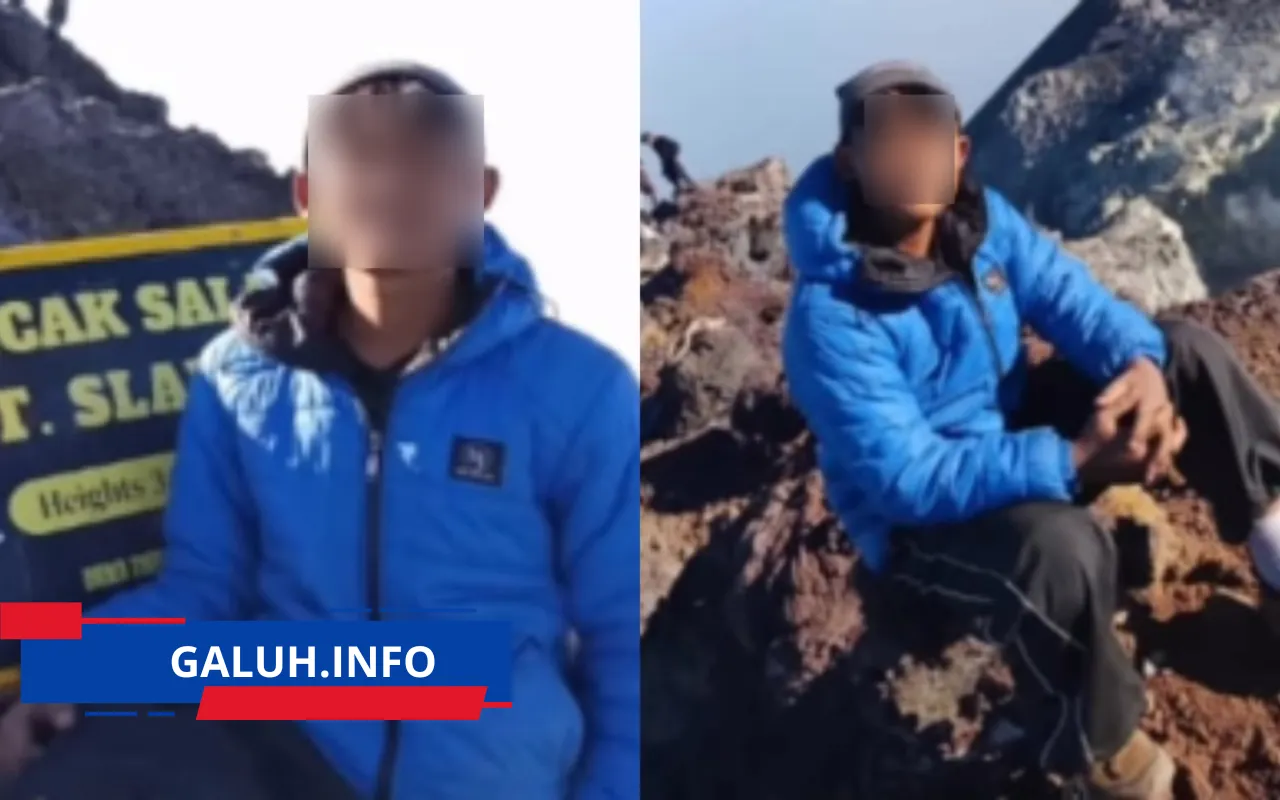 Remaja jatuh ke kawah Gunung Slamet