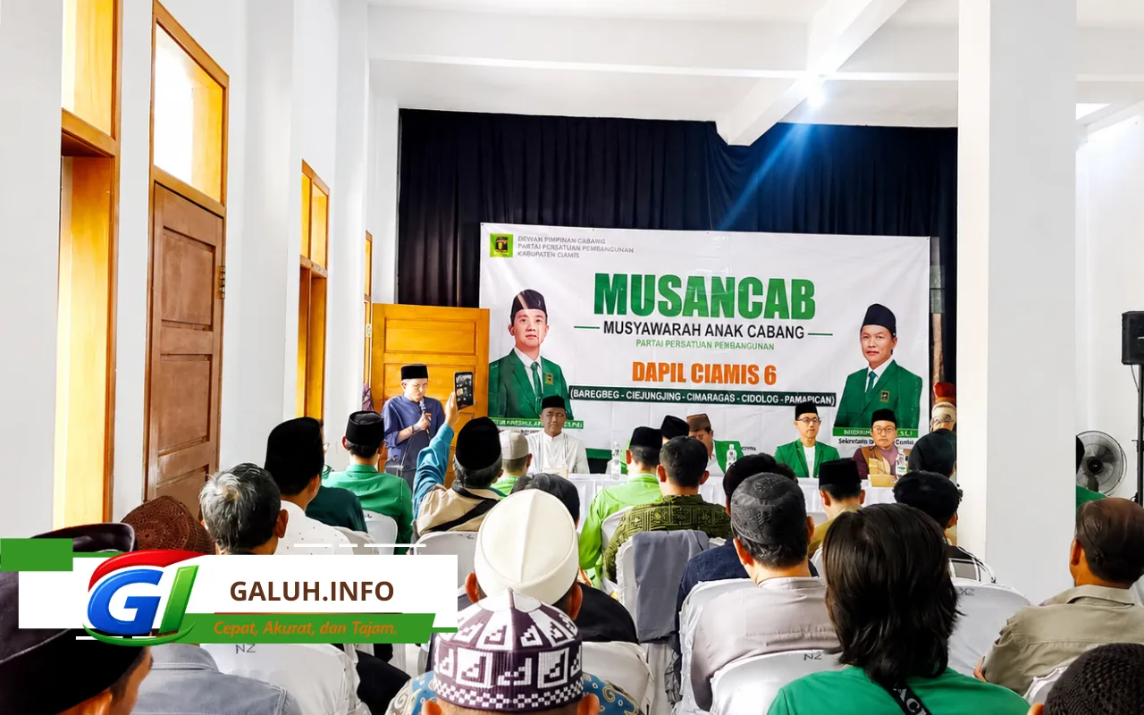 PPP Ciamis menggelar Musyawarah Anak Cabang 