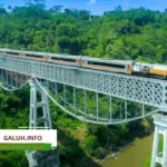 Keunikan Jembatan Cirahong Ciamis, Jalur Kereta Api dan Jalan Warga