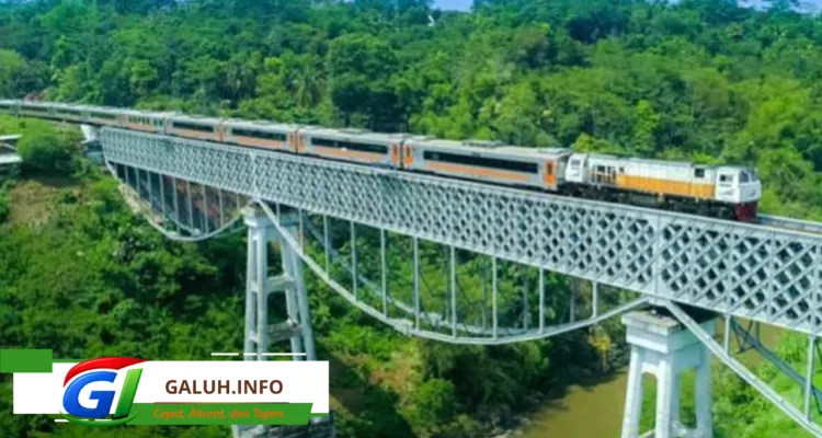 Keunikan Jembatan Cirahong Ciamis, Jalur Kereta Api dan Jalan Warga