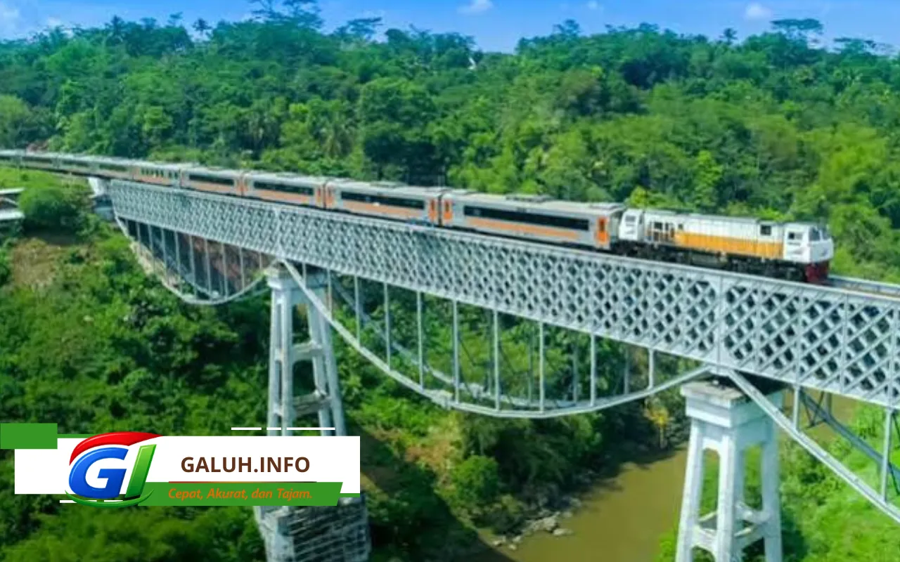 Keunikan Jembatan Cirahong Ciamis, Jalur Kereta Api dan Jalan Warga