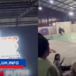 Gedung Kopdes Merah Putih dipakai badminton