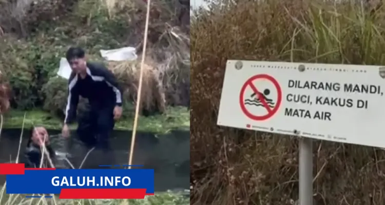 viral pendaki mandi pakai sabun mata air gunung argopuro