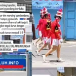Drumband SMA Diponegoro Kisaran Hentikan Musik Rumah Duka