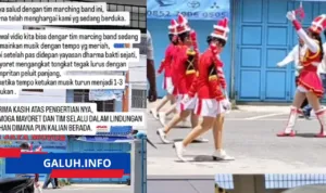 Drumband SMA Diponegoro Kisaran Hentikan Musik Rumah Duka