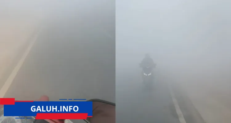 Kabut asap Karhutla Kalimantan 1487 titik panas