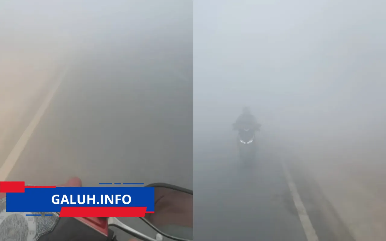 Kabut asap Karhutla Kalimantan 1487 titik panas