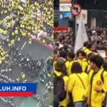 BEM UI demo Bundaran HI 21 orang diamankan