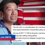 Pemilik Toko Gratiskan Susu Bayi Korban Gempa NTT