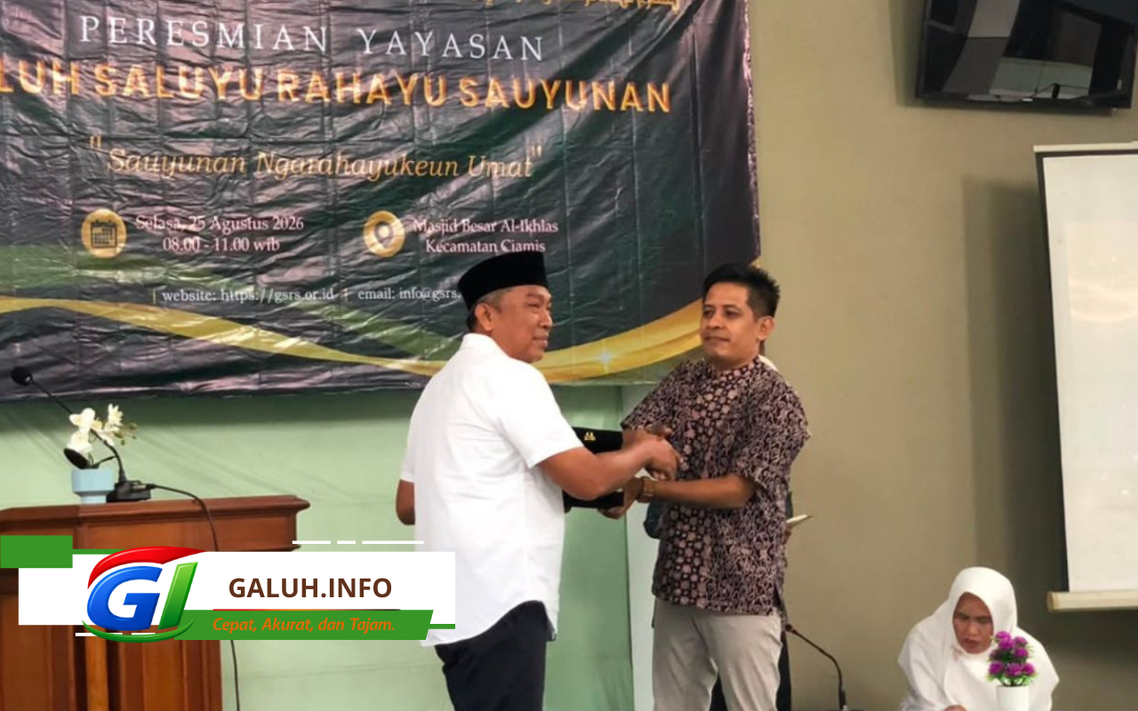Sekda Ciamis Andang Firman Resmikan Yayasan Galuh Saluyu Rahayu Sekda Ciamis Andang Firman Resmikan Yayasan Galuh Saluyu Rahayu