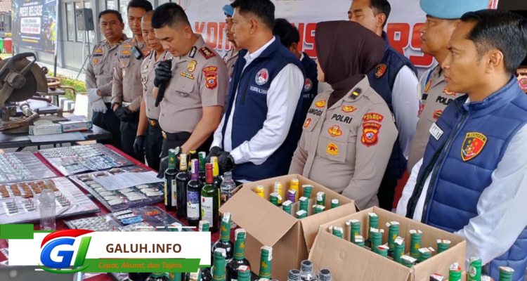 Polres Ciamis mengungkap modus transaksi sabu dengan metode tempel