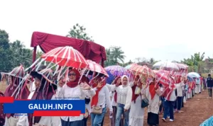 HUT ke-81 RI di Desa Kertaharja Ciamis