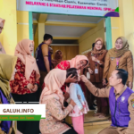 Diskominfo Ciamis Monitoring Pemberian Vitamin A Balita di Posyandu