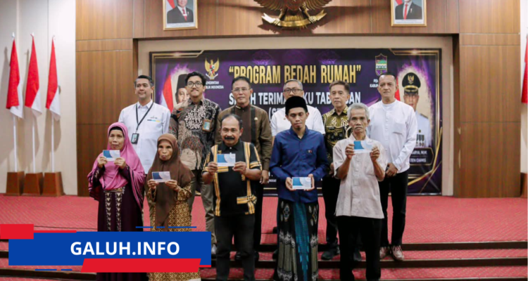 bsps ciamis 2026 herdiat serahkan bantua bedah rumah 201 warga