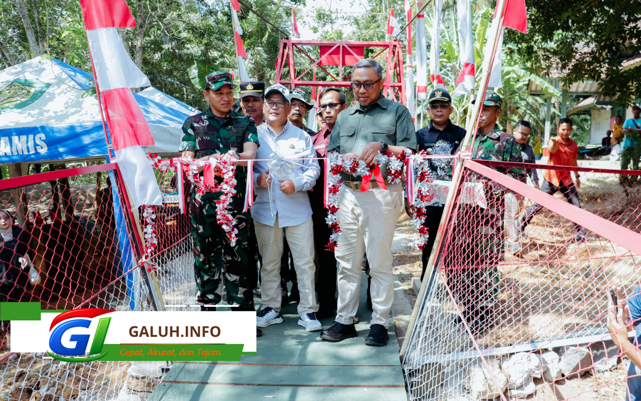 embatan Perintis Garuda yang menghubungkan Sidaharja Pamarican dan Kutawaringin Purwadadi resmi diresmikan. embatan Perintis Garuda yang menghubungkan Sidaharja Pamarican dan Kutawaringin Purwadadi resmi diresmikan.