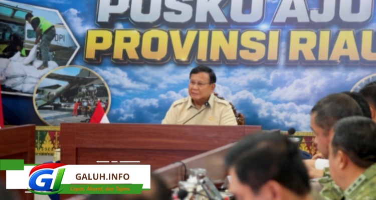 Prabowo Tinjau Karhutla Sumatera Selatan, Ancam Cabut Izin Korporasi Pembakar Lahan