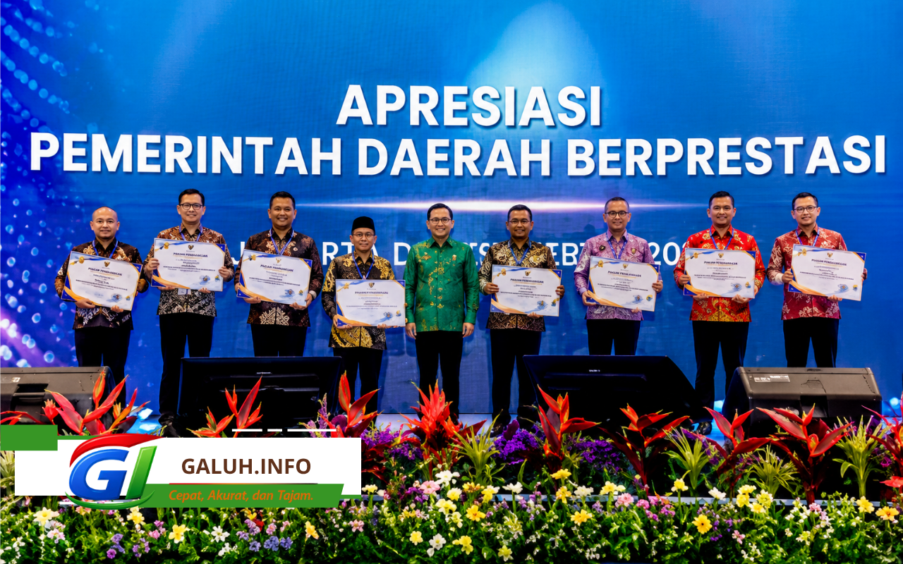 Kabupaten Ciamis meraih peringkat 3 Regional Jawa-Bali kategori Pengelolaan Sampah