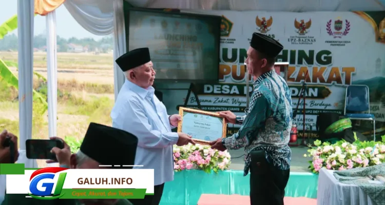Baznas Ciamis menetapkan Desa Pawindan sebagai Kampung Zakat ke-15.