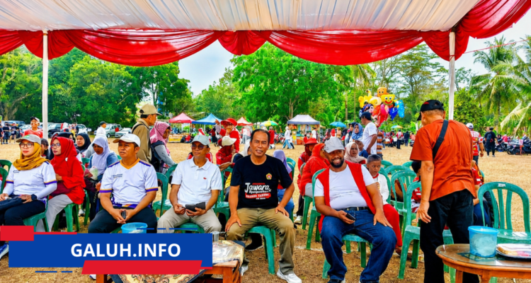 Warga Cigembor Tumpah Ruah Ikuti Jalan Sehat