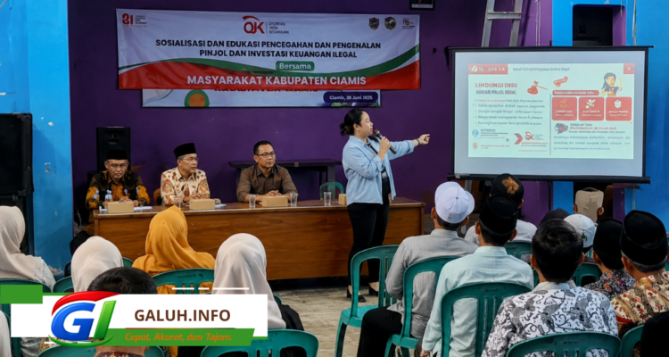 OJK Tasikmalaya mengedukasi masyarakat Ciamis agar waspada terhadap investasi ilegal