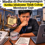 Idealisme penting bagi pers, tetapi perusahaan media juga membutuhkan bisnis