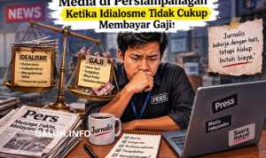 Idealisme penting bagi pers, tetapi perusahaan media juga membutuhkan bisnis