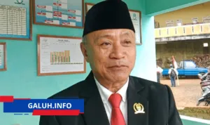 H. Asep Rahmat Hadiri Upacara HUT ke-81 RI di Desa Jelat Ciamis