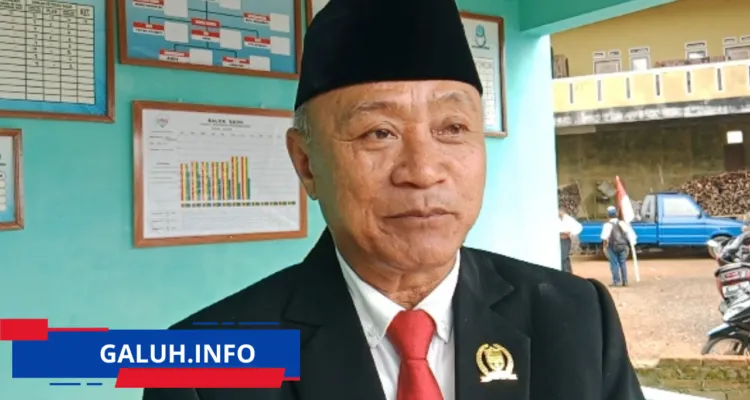 H. Asep Rahmat Hadiri Upacara HUT ke-81 RI di Desa Jelat Ciamis
