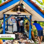 Lumbung Padi dan Pos Ronda di Purwadadi Ciamis Terbakar,