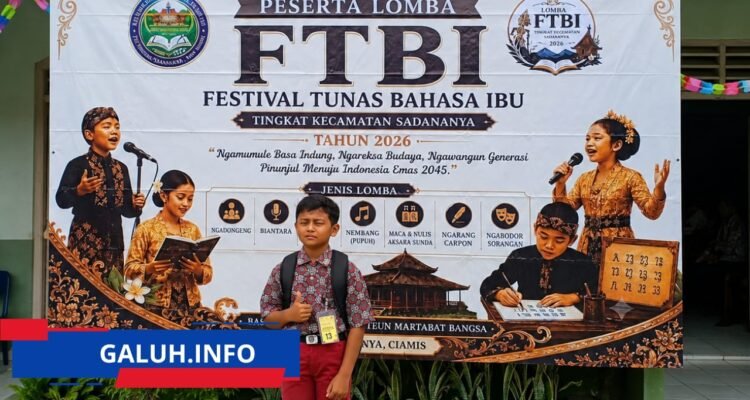 FTBI Kecamatan Sadananya 2026 Festival tunas bahasa ibu 