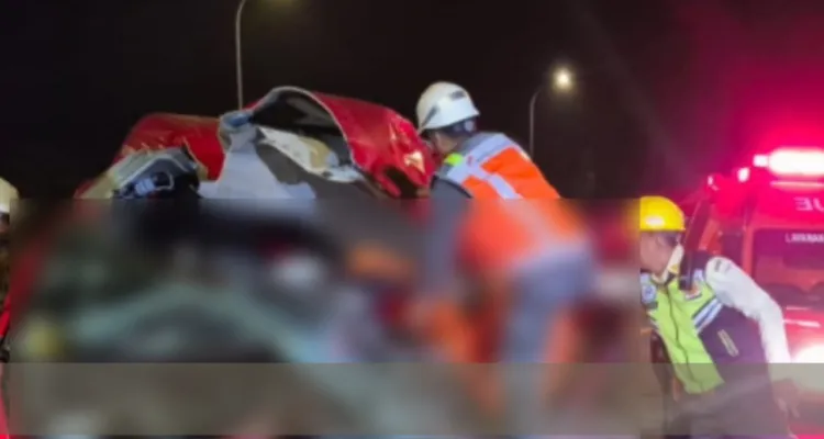 Kecelakaan Hiace vs Truk di Tol Jombang-Mojokerto, 4 Tewas dan 7 Luka