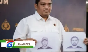 Polda Metro Jaya mengungkap dua sketsa wajah terduga pelaku Polda Metro Jaya mengungkap dua sketsa wajah terduga pelaku