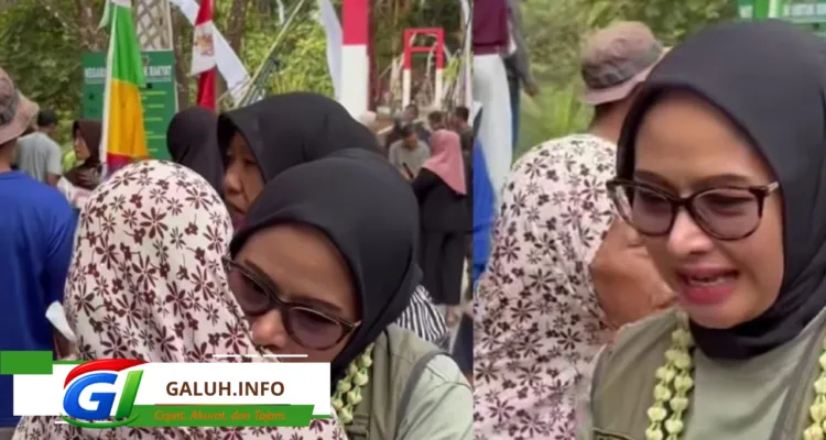 Bupati Pangandaran Citra Pitriyami mengungkap detik-detik Jembatan Gantung Pongpet ambruk