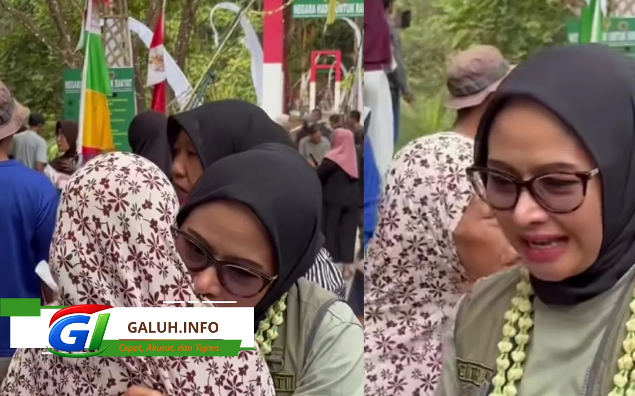 Bupati Pangandaran Citra Pitriyami mengungkap detik-detik Jembatan Gantung Pongpet ambruk