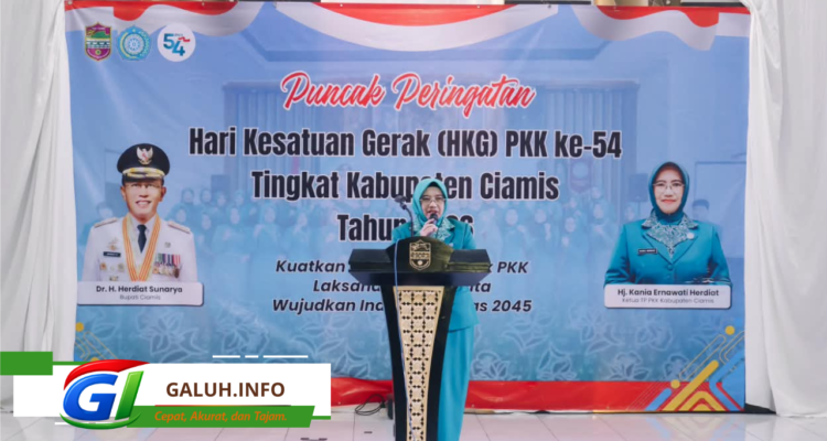 HKG PKK ke-54 Ciamis menjadi momentum memperkuat 10 Program