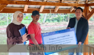 BRI Ciamis melalui BRI Peduli membantu Pokdakan Mina Lestari di Sukaraja, BRI Ciamis melalui BRI Peduli membantu Pokdakan Mina Lestari di Sukaraja,