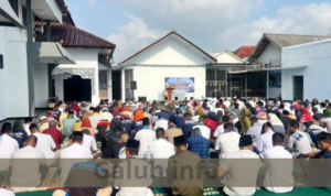 Kemarau Panjang, Petugas dan Warga Binaan Lapas Ciamis Gelar Salat Istisqa