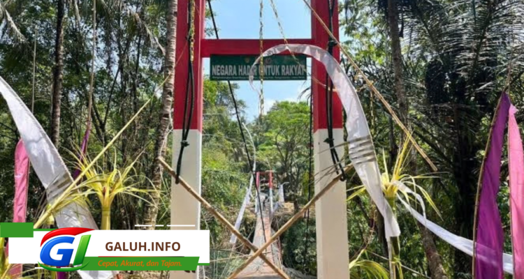 TNI AD mengungkap hasil investigasi Jembatan Gantung Garuda