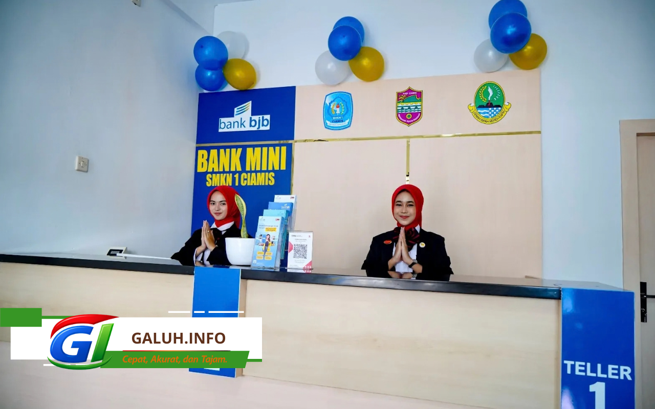 Bank Mini Hadir di SMKN 1 Ciamis, Literasi Keuangan Siswa Naik Kelas