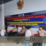Hari Lalu Lintas ke-71, Satlantas Polres Ciamis Kumpulkan 36 Labu Darah