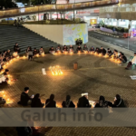 Lilin dan Doa Menggema di Alun-alun Ciamis untuk Lima Jurnalis yang Hilang