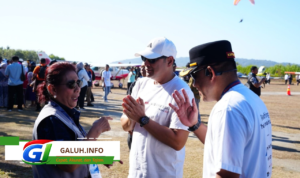 Kapolda Jabar Pipit Rismanto menghadiri Pangandaran Air Show