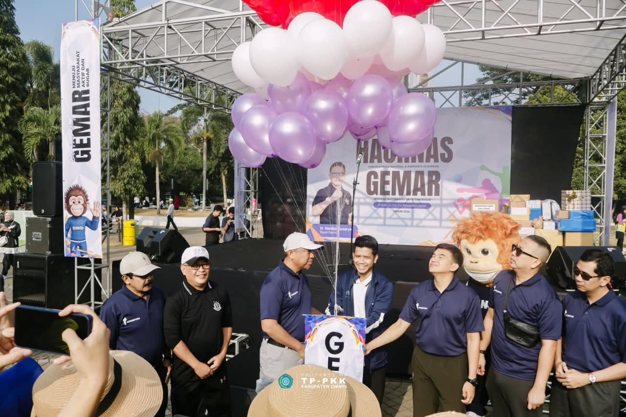 Haornas ke-43 di Ciamis, GEMAR Ajak Ribuan Warga Hidup Aktif dan Bugar Haornas ke-43 di Ciamis, GEMAR Ajak Ribuan Warga Hidup Aktif dan Bugar