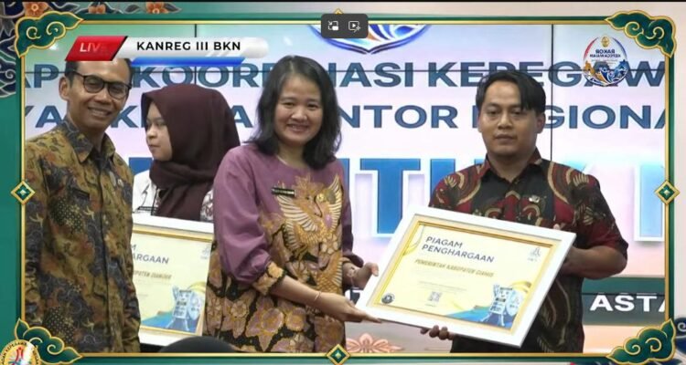 Ciamis Raih Dua Penghargaan BKN 2026, Bukti Pengelolaan ASN Makin Berkualitas